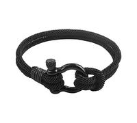Braccialetto per figlio della mamma - Bracciale Paracord con vite in acciaio | Fibbia a ferro di cavallo per uomo Regalo che vale la pena coltivare per tutta la vita Tumotsit