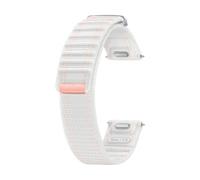Braccialetto per Galaxy Watch 20mm/S/M Comfort Fabric, Bianco