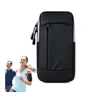 Braccialetto per telefono da allenamento - Custodia per cinghia mobile, cordino portachiavi | Supporto per telefono compatibile con touch screen per sessioni di ginnastica, supporto antiscivolo con