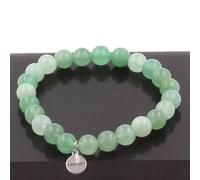 Braccialetto Perle Aventurina 8 Mm. IN Francia. Taglia Personalizzato