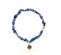 Braccialetto Perle Cianite Blu Del Brasile IN Francia. Taglia Personalizzato