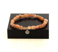 Braccialetto Perle Pietra Di Sole Di Tanzanie. IN Francia. Taglia Person