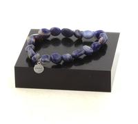 Braccialetto Perle Sodalite Del Brasile IN Francia. Taglia Personalizzato