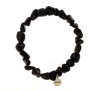 Braccialetto Perle Tormalina Schörl Del Brasile IN Francia. Taglia