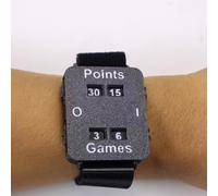 Braccialetto portatile per cricket/tennis/padel segnatore, tracker istantaneo, nessuna perdita di memoria, adatto per allenatori, arbitri, giocatori