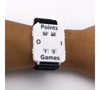 Braccialetto portatile per cricket/tennis/padel segnatore, tracker istantaneo, nessuna perdita di memoria, adatto per allenatori, arbitri, giocatori