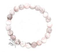 Braccialetto regolabile con perline rosa, regalo di compleanno per donne e ragazze, come braccialetto da calcio, softball, pallavolo, gufo, cavallo, fenicottero, regalo per donne, figlia, nipote
