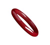 Braccialetto rotondo alla moda da donna con cinabro rosso cinese Feng Shui rosso vermiglio braccialetto curativo ricchezza buona fortuna design cuore sutra amuleto donna matrimonio compleanno