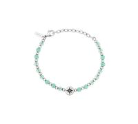 Braccialetto 'Soundwave' Uomo Breil One Size turchese / argento