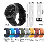 Braccialetto Sportivo per Fenix6X/5X Plus/3 Cinturino in Silicone per Orologio