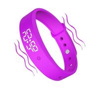 Braccialetto Sveglia Silenzioso Timer Vibratore Modello di Orologio Leggero Comodo Molteplici Configurazioni Allarmi Promemoria Discreto Durevole Impermeabile Materiale Solido Uso Pratico Versatile