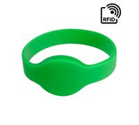 BRACCIALETTO VERDE TAG RFID 125 KHz PER LETTORI CONTROLLO ACCESSI O PRESENZA RTAGB-VISRFID-BAND-G SAFIRE