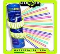 Bracciali Braccialetti Luminosi StarLight 1000 pezzi con cerchietti in omaggio