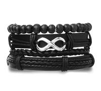 Bracciali da uomo BR-33266 - Nero / Tipo2