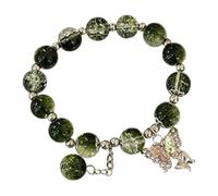 Bracciali di perline per le donne perline di vetro braccialetto di fascino farfalla braccialetto perline braccialetto farfalla per le donne Instinct Pro, Misura unica, Vetro, Nessuna pietra preziosa