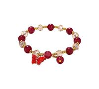 Bracciali Donna Elastico Da Vere Pietre Preziose Naturali Nuovo Braccialetto Di Perline Per Bambini Della Figlia Del Braccialetto Di Della Farfalla Del Della Giada Imitazione Braccialetto Farfalla