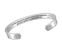Bracciali ispirazionali amico amica nipote sorella fratello figlia figlio incoraggiare regalo ricordo regali laureato A volte dimentichi quanto tu sia straordinaria pertanto questo è un promemoria