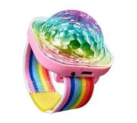 Bracciali LED - Lampada a specchio da discoteca - Ricarica USB con Lampada da Bracciali LED portatile per decorazione della camera da letto e festa in auto per donne e uomini