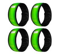 Bracciali LED - PVC 24,5x4x1cm 23g | Cavigliere LED per , ghette di sicurezza 4 pezzi, cinghie luminose a 4 modalità | Sentiero notturno Parata sulla strada Fattoria stabile