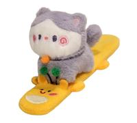 Bracciali Pop per i - Bracciali per animali Capybara Plance - Animale di peluche di gatto, trucchi capybara, braccialetto di schiaffo di animali per passeggini, culle, scooter, L, Se référer au