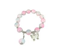 Bracciali Set Glaze Bracelet Handmade Beads Female Bracelet Ice Crack Broken Flower Beads Beads (F, One Size)