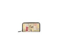 Braccialini Allround Lt Portafoglio modello zip around decorato con una stampa originale ispirata all’universo dei Looney Tunes, con Bugs Bunny, Lola Bunny e Daffy Duck protagonisti di una divertente