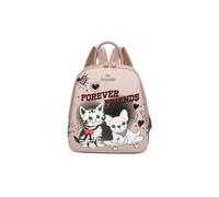 Braccialini Zaino Allround B18512 in similpelle con zip, manico singolo e spallacci regolabili