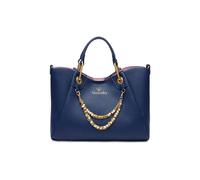 Braccialini Amy Borsa a mano di medie dimensioni con doppi manici e tracolla logata, removibile e regolabile, pensata per accompagnare con eleganza ogni momento della giornata. Il design pulito e