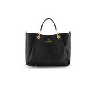Braccialini Amy Borsa a mano di medie dimensioni dal fascino sofisticato e versatile, realizzata nel nuovo materiale lucido con delicato effetto spiegazzato. Le linee morbide e il design pulito la