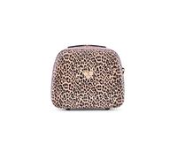 Braccialini Ariel Compatto, raffinato e incredibilmente pratico, il beauty case Braccialini con stampa leopardata si distingue per il suo carattere grintoso e femminile. L’iconica fantasia animalier