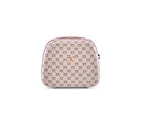 Braccialini Ariel Compatto, raffinato e incredibilmente pratico, il beauty case Braccialini con stampa leopardata si distingue per il suo carattere grintoso e femminile. L’iconica fantasia animalier