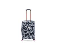 Braccialini Ariel Viaggia con stile con il trolley medio rigido, accessorio grintoso e raffinato pensato per chi ama distinguersi. La superficie è caratterizzata da un’audace stampa