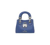 Braccialini Beth Jewels Borsa a mano di piccole dimensioni in colore biscotto, con doppi manici e tracolla logata removibile e regolabile per una doppia portabilità. All’interno, una pochette