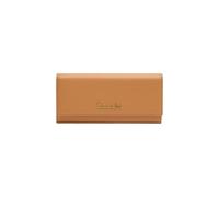 Braccialini Basic Portafoglio modello continental, in pelle di colore bordeaux con la logatura in rilievo dorata.