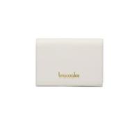 Braccialini Basic Portafoglio modello continental medio, in pelle di colore oro con la logatura in rilievo dorata.