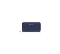 Braccialini Basic Portafoglio modello zip around in pelle di colore oro, con logatura dorata frontale. Una tasca interna con zip per la moneta.