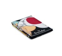 Braccialini Beach Looney Tunes Beach towel realizzato per la collezione “Looney Tunes”, in misto cotone nero sul quale è stata stampata all-over tutta la famiglia “Looney Tunes”.