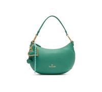 Braccialini Beth Borsa a spalla in similpelle martellata, dal design a mezzaluna e silhouette morbida. Il maxi charm multifilo con cuore in metallo oro satinato, coordinato alla borsa e removibile,