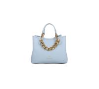 Braccialini Beth Jewels Borsa a mano di medie dimensioni in colore platino, con doppi manici e tracolla logata removibile e regolabile per una doppia portabilità. All’interno, una pochette estraibile