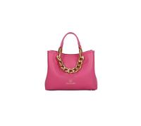 Braccialini Beth Jewels Borsa a mano di medie dimensioni in colore platino, con doppi manici e tracolla logata removibile e regolabile per una doppia portabilità. All’interno, una pochette estraibile