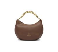 Braccialini Beth Jewels Borsa hobo in colore platino, con manico singolo e tracolla logata removibile e regolabile per una doppia portabilità. All’interno, una pochette estraibile utilizzabile come