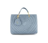 Braccialini Beth Matelassé Borsa a mano di grandi dimensioni in materiale effetto suede dal finish morbido e vellutato. L’iconica lavorazione a cuori concentrici trapuntati dona profondità e carattere