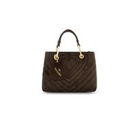 Braccialini Beth Matelassé Borsa a mano di medie dimensioni in materiale effetto suede dal finish morbido e vellutato. L’iconica lavorazione a cuori concentrici trapuntati dona profondità e carattere