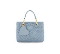 Braccialini Beth Matelassé Borsa a mano di medie dimensioni in materiale effetto suede dal finish morbido e vellutato. L’iconica lavorazione a cuori concentrici trapuntati dona profondità e carattere