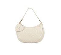 Braccialini Beth Matelassé Borsa a spalla in colore bordeaux, con manico singolo e tracolla removibile e regolabile per una doppia portabilità. Presenta una lavorazione trapuntata a forma di cuore che