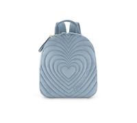 Braccialini Beth Matelassé Zaino in materiale effetto suede dal finish morbido e vellutato, caratterizzato dall’iconica lavorazione a cuori concentrici trapuntati che dona profondità e un raffinato