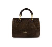 Braccialini Beth Strass Borsa a mano dalle grandi dimensioni che unisce eleganza e luminosità in una silhouette capiente e sofisticata. Realizzata in un morbido materiale effetto suede dalla mano