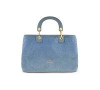 Braccialini Beth Strass Borsa a mano dalle grandi dimensioni che unisce eleganza e luminosità in una silhouette capiente e sofisticata. Realizzata in un morbido materiale effetto suede dalla mano