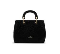 Braccialini Beth Strass Borsa a mano dalle grandi dimensioni che unisce eleganza e luminosità in una silhouette capiente e sofisticata. Realizzata in un morbido materiale effetto suede dalla mano