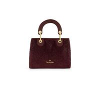 Braccialini Beth Strass Borsa a mano dalle medie dimensioni che unisce eleganza e luminosità in una silhouette capiente e sofisticata. Realizzata in un morbido materiale effetto suede dalla mano